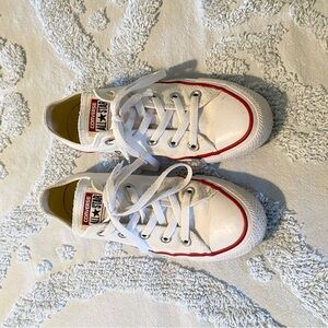 Converse Women’s White Low Top Sneakers